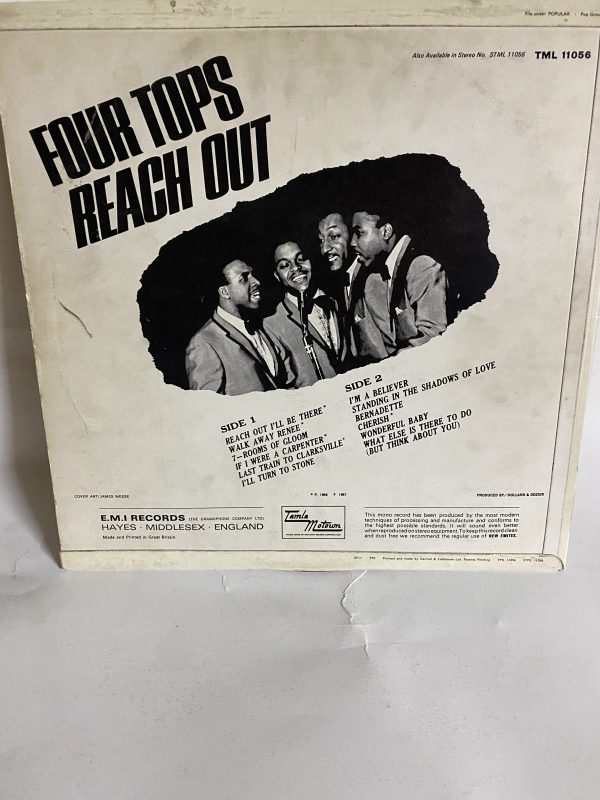Four tops :- Reach Out - Image 3