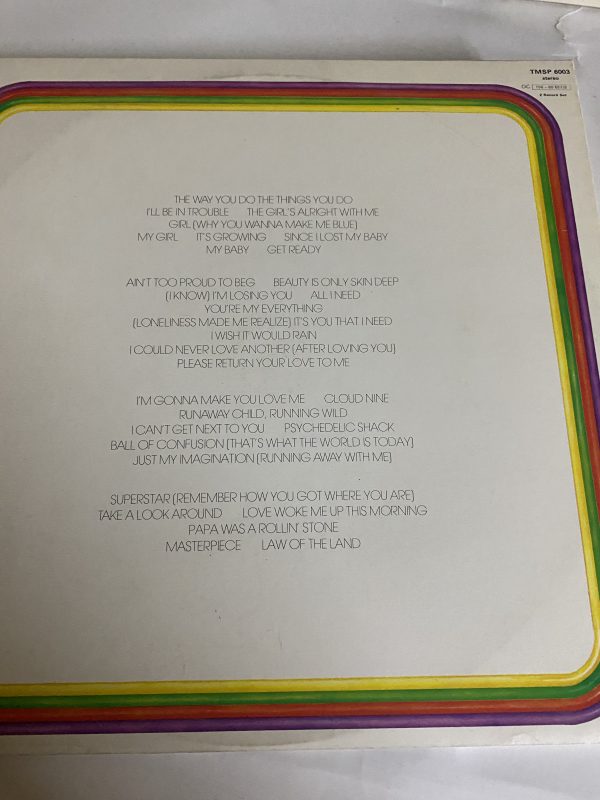 The Temptations:-  Anthology Double Album - Image 4