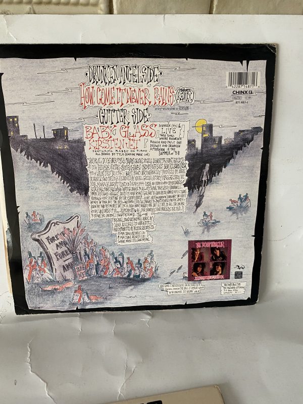 The Dogs D’Amour  :- How come it never rains but it pours 12” - Image 2